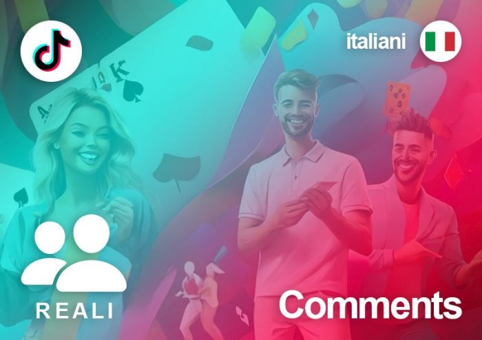 Commenti TikTok Italiani e Reali
