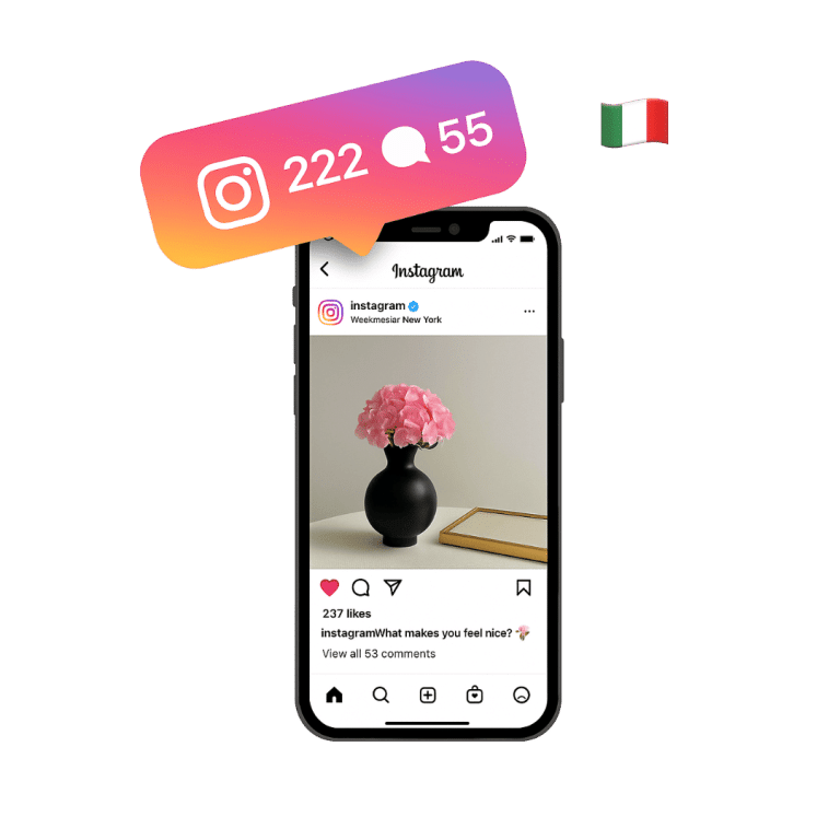 Aumento like instagram